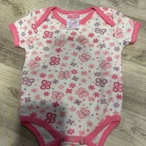 Pink and Purple Butterfly Bodysuit